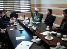 لقاء حجة الإسلام فلاحي مع الرئيس التنفيذي للشركة الأم المتخصصة في إنتاج الطاقة الحرارية