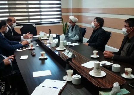 لقاء حجة الإسلام فلاحي مع الرئيس التنفيذي للشركة الأم المتخصصة في إنتاج الطاقة الحرارية