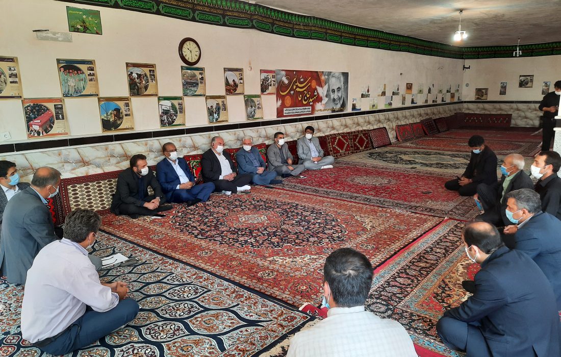 پیگیری مشکلات آب روستای شورین