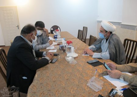 جلسه حجت الاسلام فلاحی با مدیر کل راه و شهر سازی