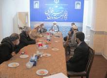 جلسه با مدیر کل اوقاف استان همدان