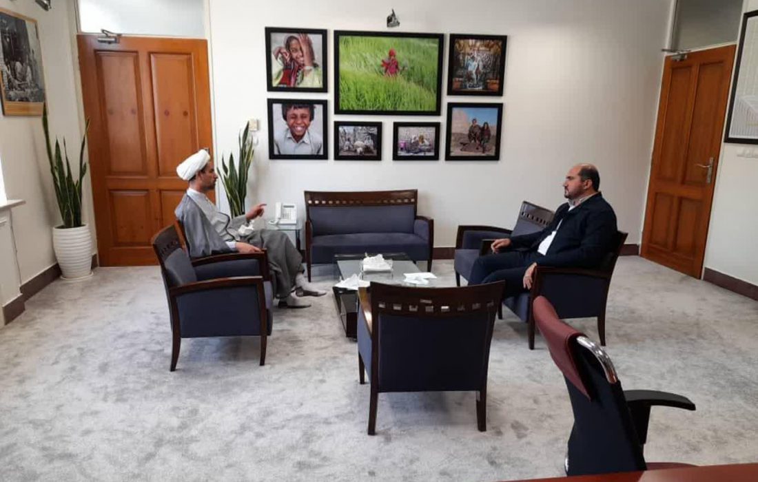 Meeting of the representative of the people of Hamedan and Famenin with the CEO of the Alavi Foundation
