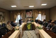 لقاء حجة الإسلام فلاحي مع أعضاء اللجنة الإعلامية للباسيج لمحافظة همدان