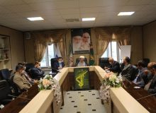 نشست حجت الاسلام فلاحی با اعضای هیات اندیشه ورز بسیج رسانه استان همدان