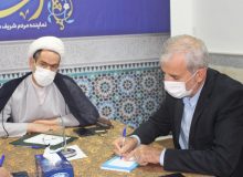 نشست حجت الاسلام فلاحی با مدیر کل تعاون، کار و رفاه اجتماعی استان همدان