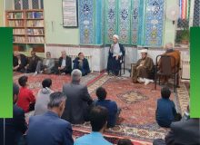 دیدار نماینده مجلس با نمازگزاران مسجد روستای امزاجرد