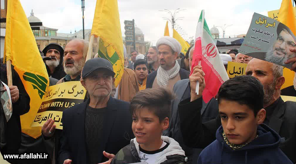Quds Day march of the people of Hamadan province