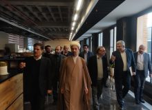 تقرير مصور لزيارة حجة الإسلام فلاحي لغرفة تجارة الصناعات والمعادن والزراعة لمحافظة همدان