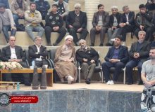 آئین افتتاح سالن باستانی شهید خلیلی شهر فامنین با حضور حجت الاسلام والمسلمین فلاحی