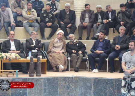 آئین افتتاح سالن باستانی شهید خلیلی شهر فامنین با حضور حجت الاسلام والمسلمین فلاحی