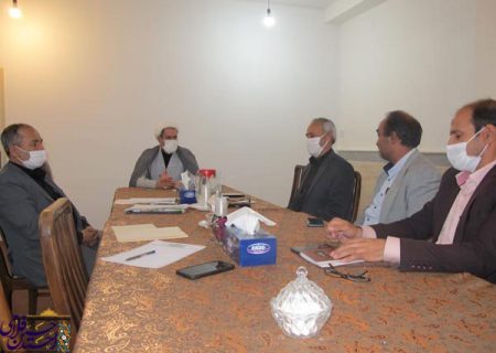 نشست حجت الاسلام فلاحی با اعضای شورای شهر فامنین