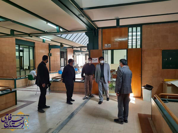 بازدید از حوزه امتحانی کنکور سراسری