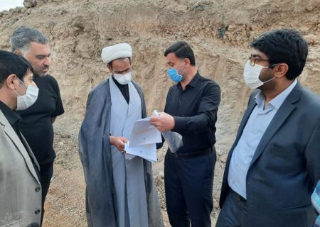 Visiting Dinarabad railway project