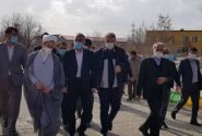 ورود نایب رئیس مجلس به همدان/ بازدید نیکزاد از کارخانه بتن سازی