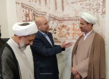 Hojjatul Islam, Dr. Fallahi, the spokesperson of the Education, Research and Technology Commission, visited the grand project of Hazrat Mahdi educational complex(عج)